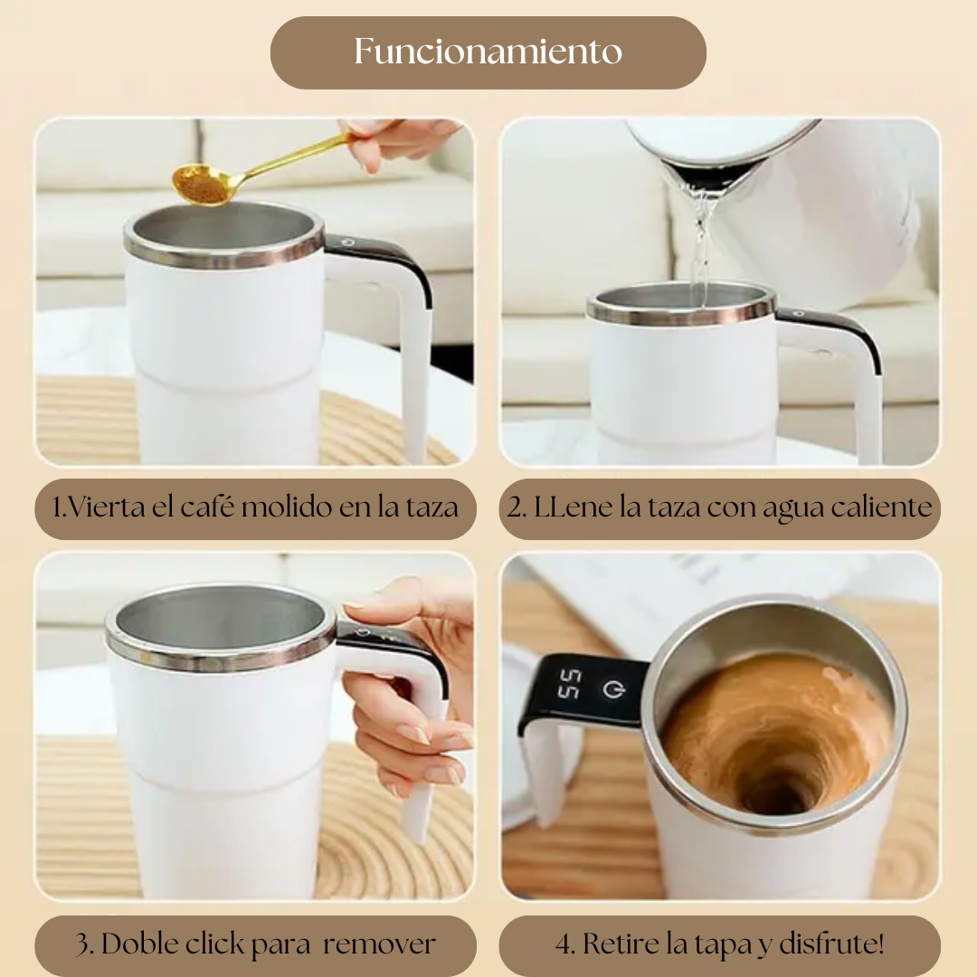 Taza Mezcladora Automática